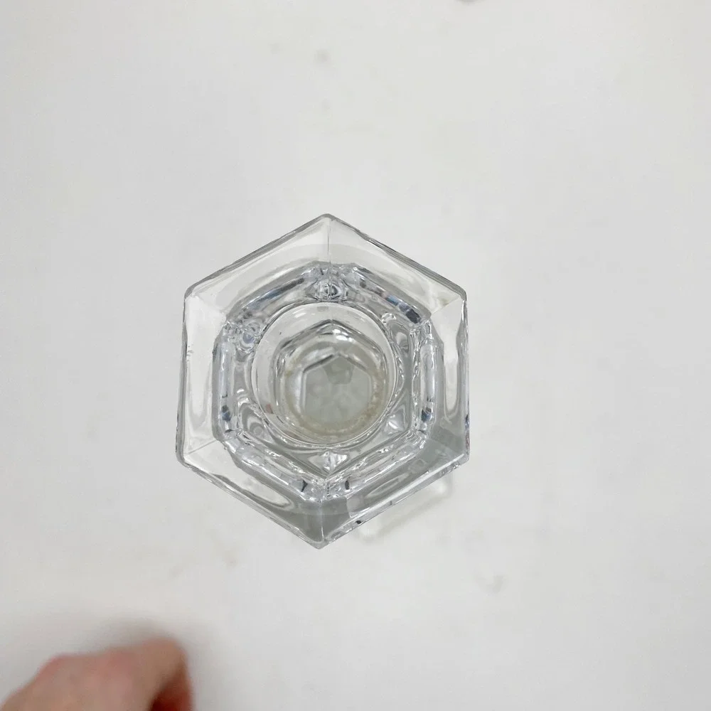Shannon Godinger Hexagonal Faceted 11.5